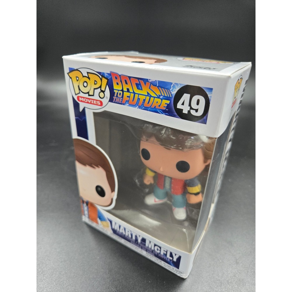 Funko Pop Movies Back to the Future Marty McFly 49 Vinyl Figure New Box - Picture 1 of 3